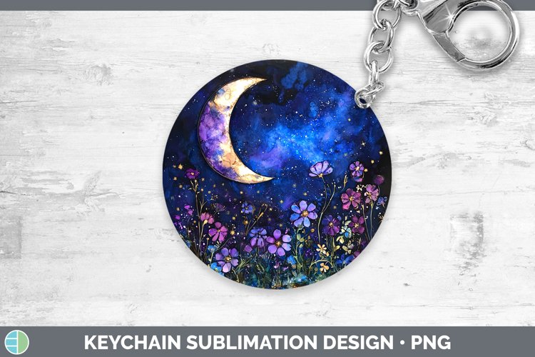 Moon and Stars Clipart Image 22