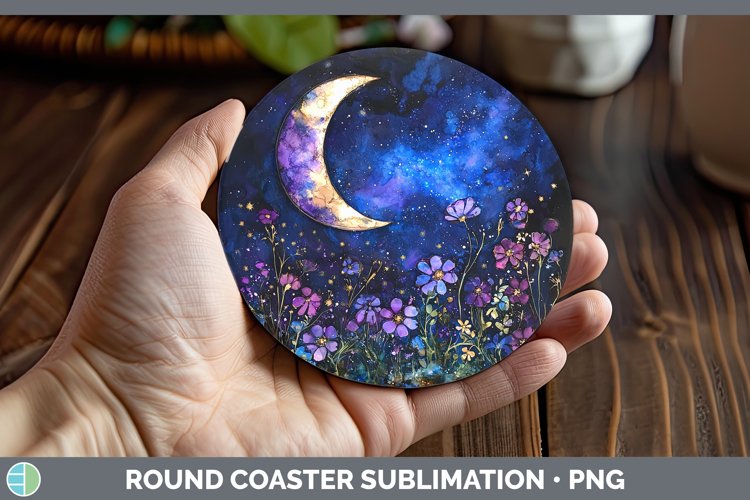 Moon and Stars Clipart Image 24