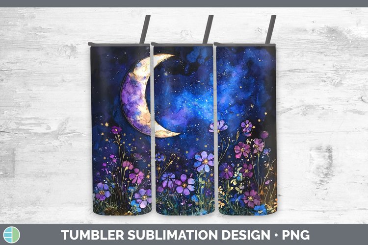 Moon and Stars Clipart Image 18