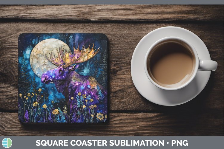 GorgeousGalaxy Square Coaster design.