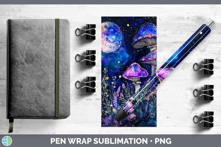 GorgeousGalaxy Pen Wrap design.