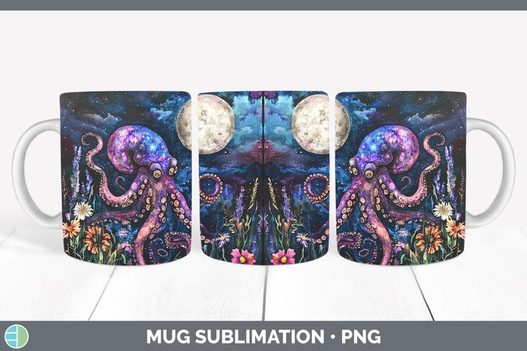 GorgeousGalaxy Mug Wrap design.