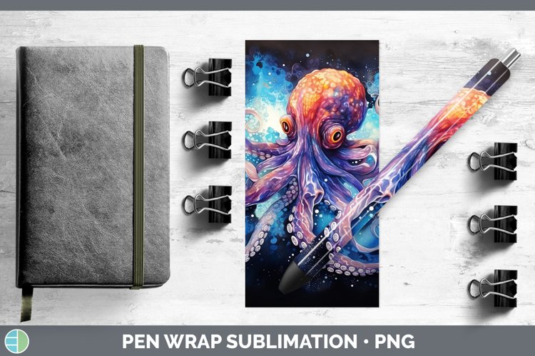 GorgeousGalaxy Pen Wrap design.