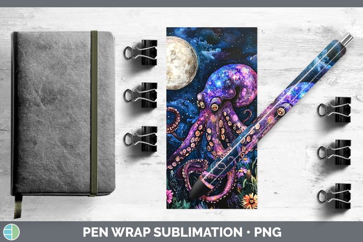 GorgeousGalaxy Pen Wrap design.