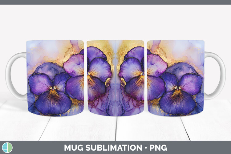 GorgeousGalaxy Mug Wrap design.