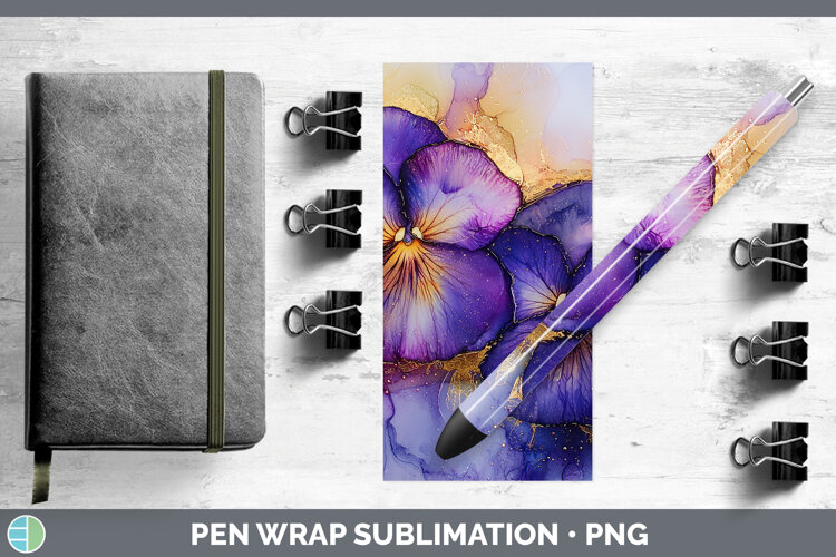 GorgeousGalaxy Pen Wrap design.