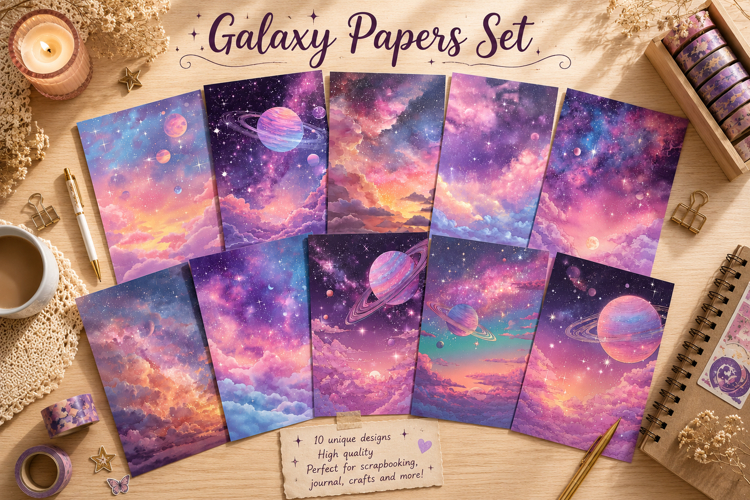 Galaxy Papers Set 01