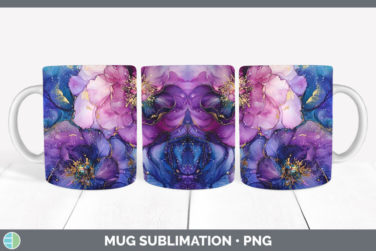 GorgeousGalaxy Mug Wrap design.
