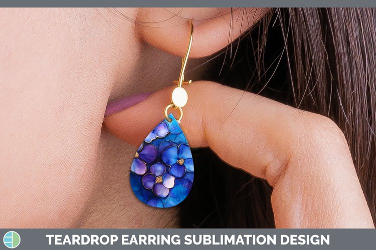 GorgeousGalaxy Teardrop Earrings design.