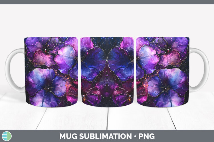 GorgeousGalaxy Mug Wrap design.