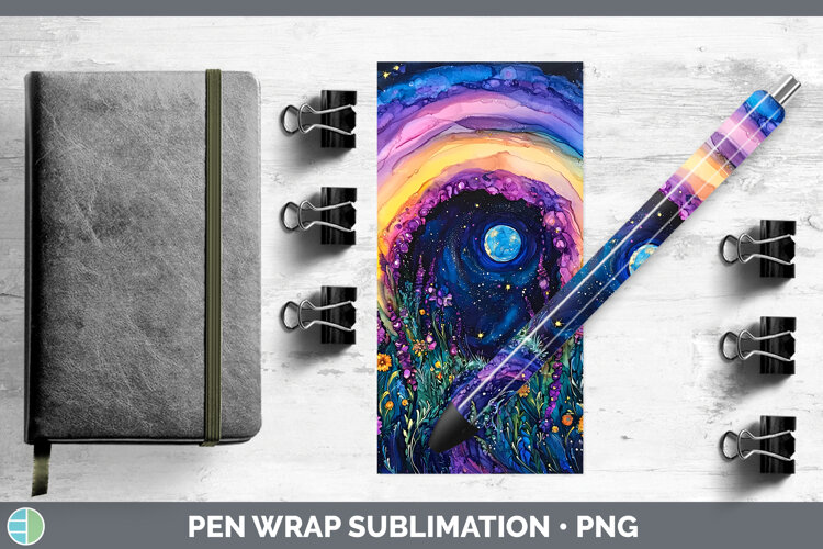 GorgeousGalaxy Pen Wrap design.