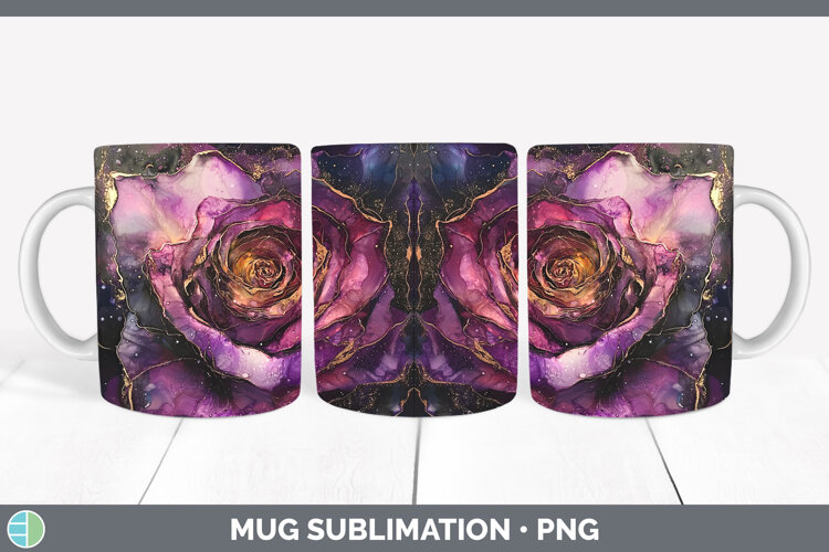GorgeousGalaxy Mug Wrap design.