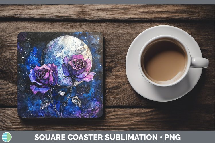 GorgeousGalaxy Square Coaster design.