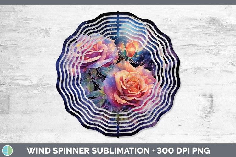 GorgeousGalaxy Wind Spinner design.