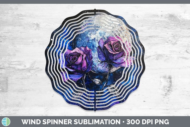 GorgeousGalaxy Wind Spinner design.
