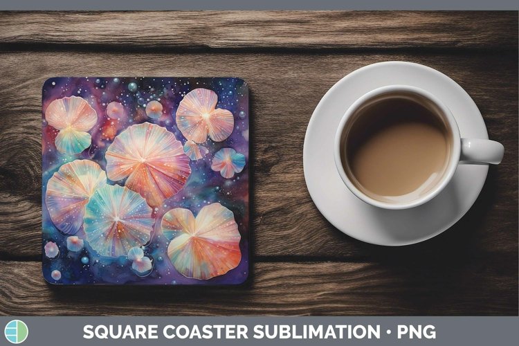 GorgeousGalaxy Square Coaster design.