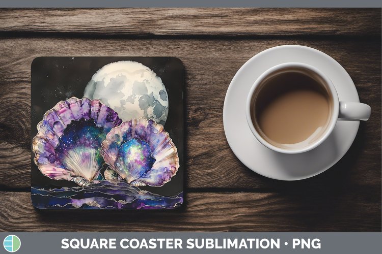 GorgeousGalaxy Square Coaster design.