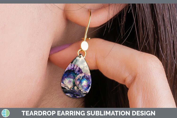 GorgeousGalaxy Teardrop Earrings design.