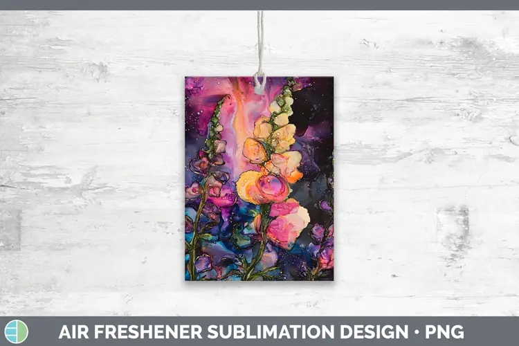 Galaxy Snapdragon Air Freshener Sublimation Car Freshener De