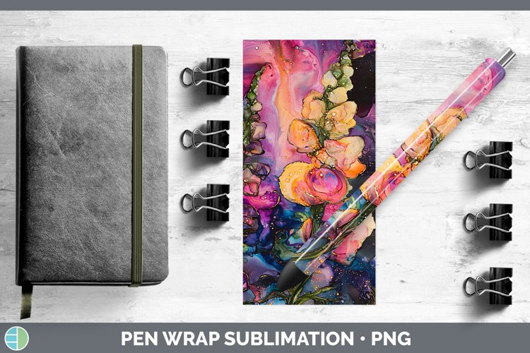 GorgeousGalaxy Pen Wrap design.