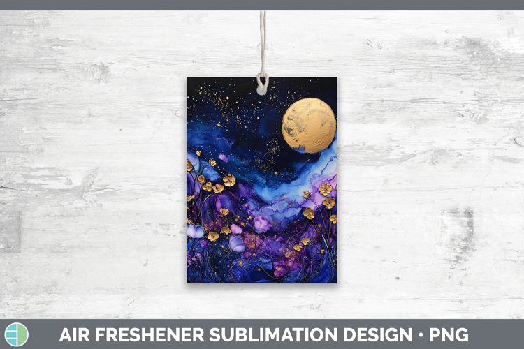 Galaxy Stars Air Freshener Sublimation Car Freshener Designs