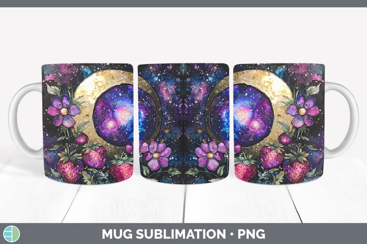 GorgeousGalaxy Mug Wrap design.