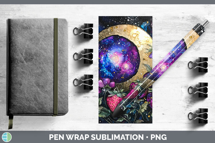 GorgeousGalaxy Pen Wrap design.