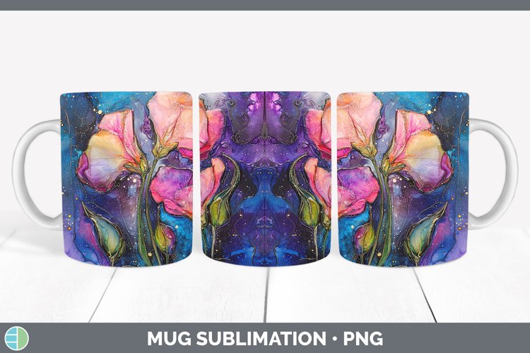 GorgeousGalaxy Mug Wrap design.