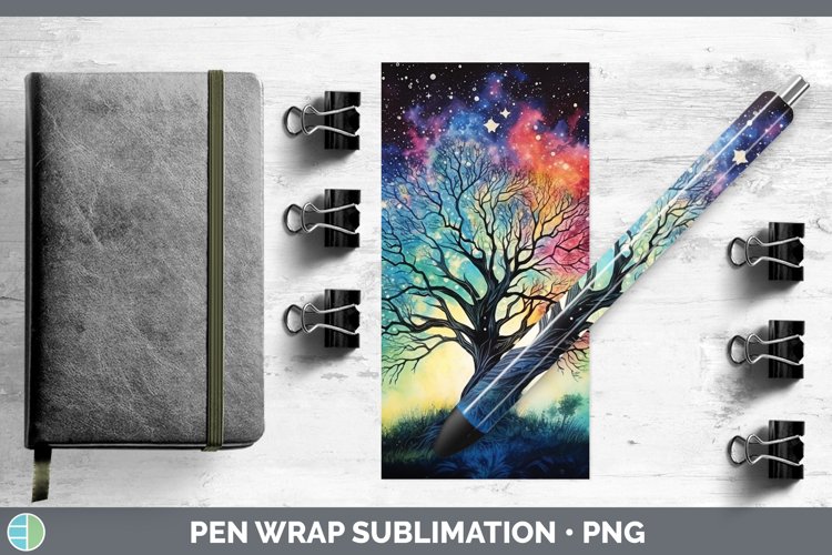 GorgeousGalaxy Pen Wrap design.