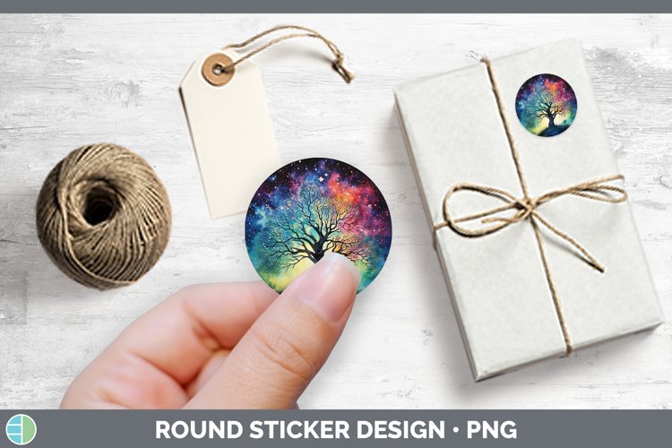 GorgeousGalaxy Stickers design.