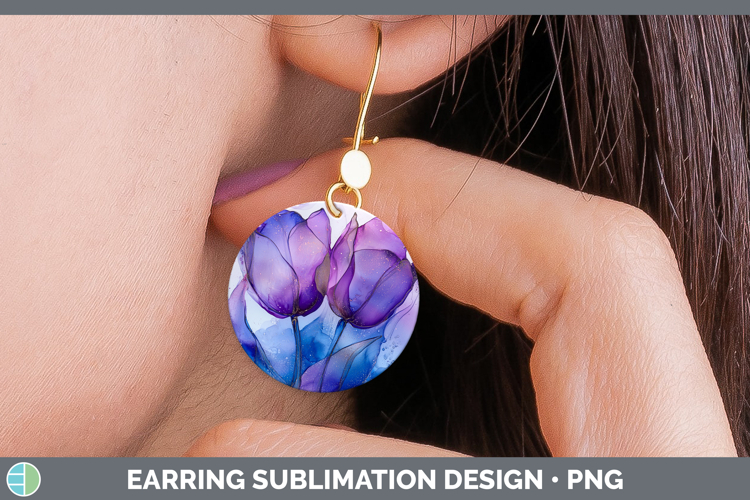 GorgeousGalaxy Round Earrings design.