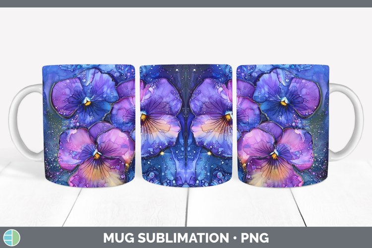 GorgeousGalaxy Mug Wrap design.