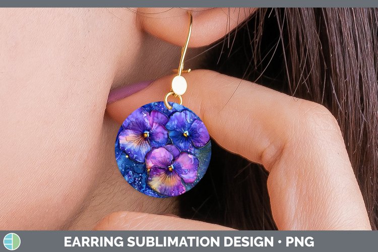 Sublimation Earring Designs Image 3