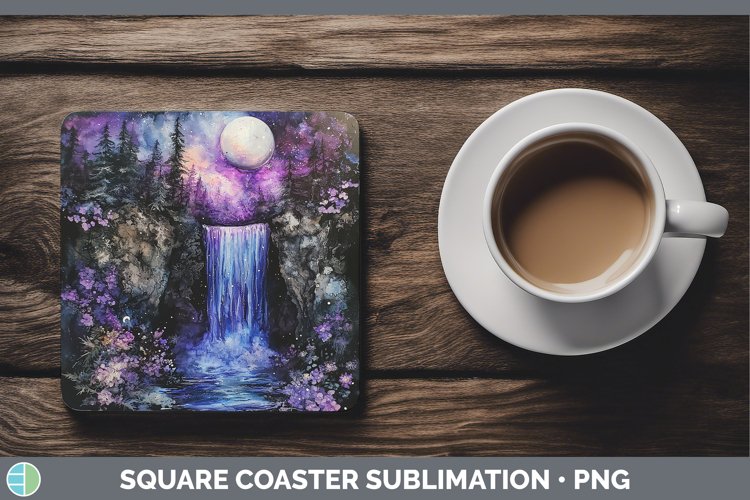 GorgeousGalaxy Square Coaster design.