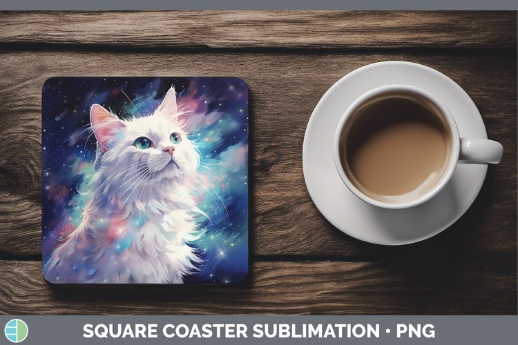 GorgeousGalaxy Square Coaster design.
