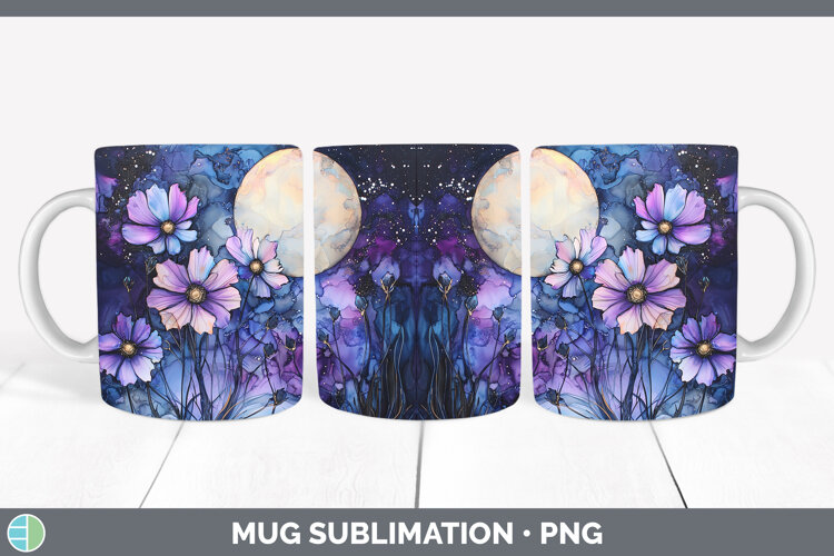 GorgeousGalaxy Mug Wrap design.