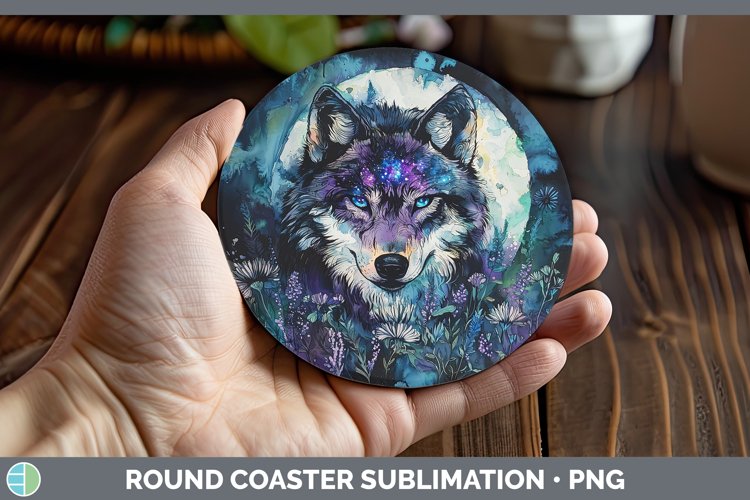 GorgeousGalaxy Round Coaster design.