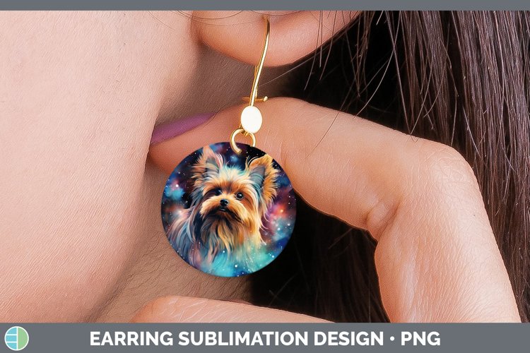 GorgeousGalaxy Round Earrings design.