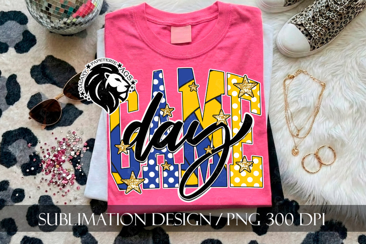Volleyball Game Day Sublimation PNG