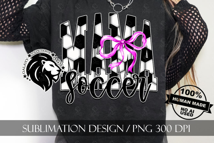 Soccer Mama Sublimation PNG, Fucsia, Pink Coquette