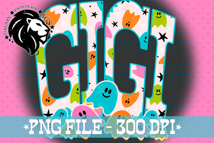 Halloween gigi png, Spooky gigi png, Cute ghost gigi