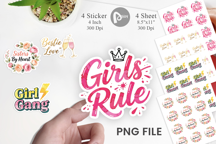 Galentine's Day Quotes Sticker