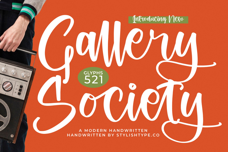 Gallery Society - Modern Handwritten