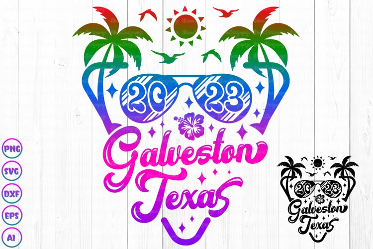 Galveston Texas Shirt 2023 SVG, Texas vacay 2023 png