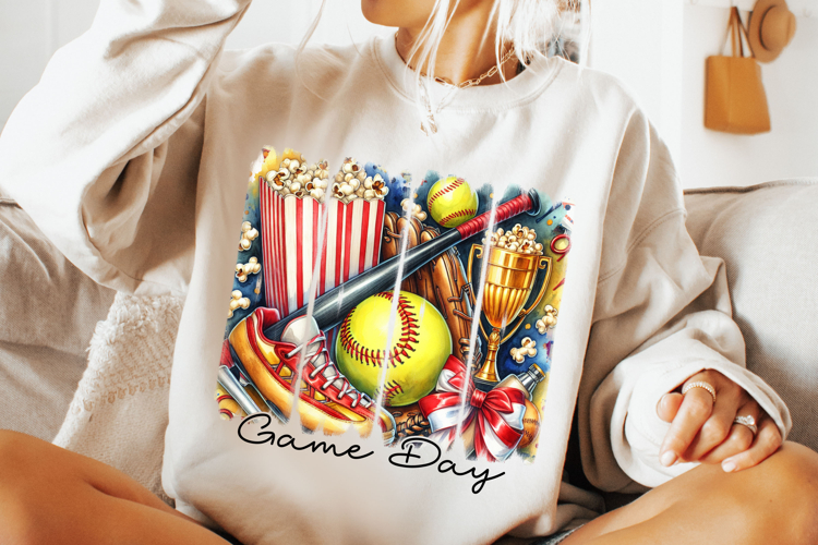 Softball Clipart Image 12