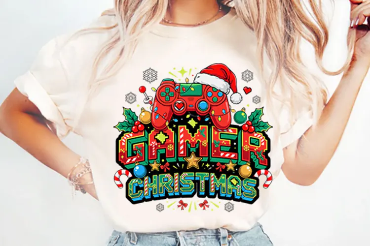 Gamer Christmas Sublimation