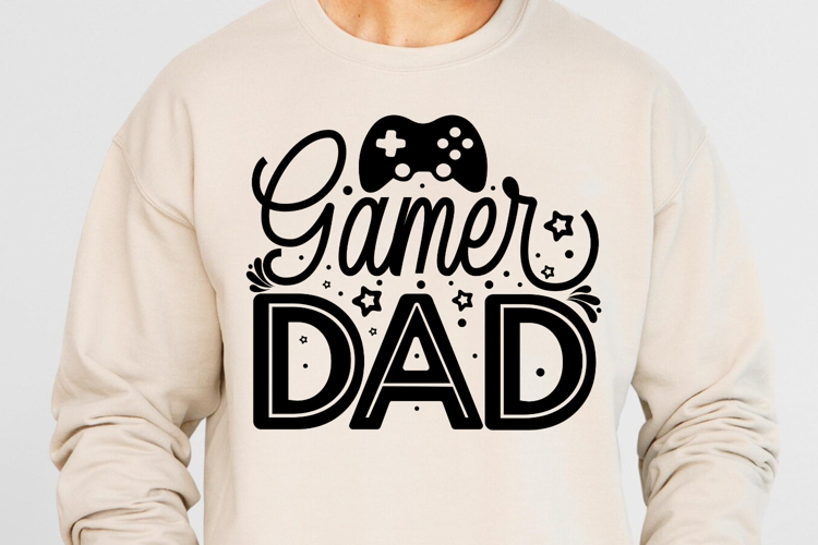 Gamer dad SVG, Fathers Day SVG