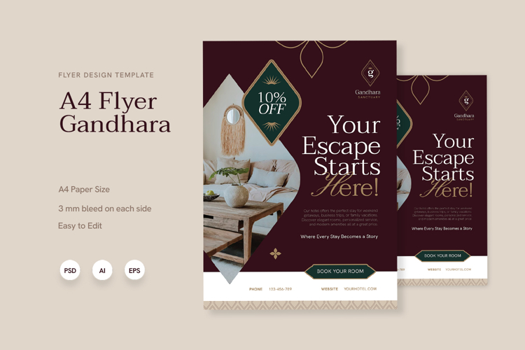 Gandhara - Flyer Template