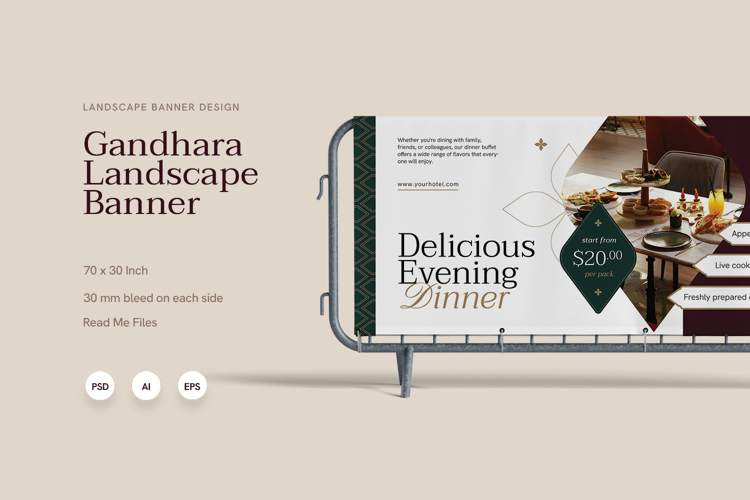 Gandhara Sanctuary - Landscape Banner