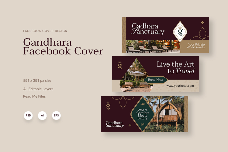 Gandhara Sanctuary - Facebook Cover